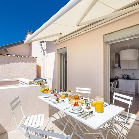 Spitalieri- Sunny Terrace With View -New Apartment Nice Bagian luar foto